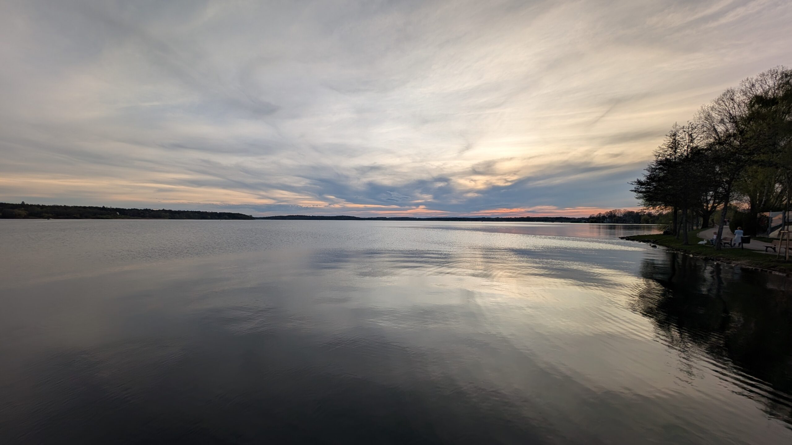 Sonnenuntergang an der Müritz